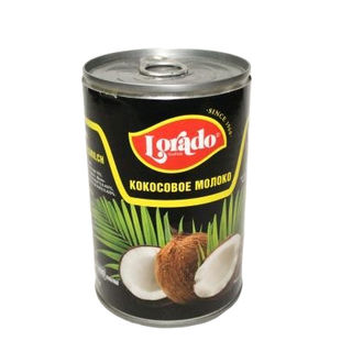 Молоко кокосовое Лорадо 400мл ж/б